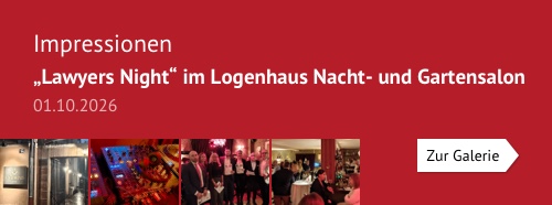 „Lawyers Night“ im Logenhaus Nacht- und Gartensalon am 01.10.2026